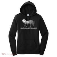 Garand Thumb Become UnGovernable Bison Women's Hoodie thumb 0