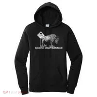 Garand Thumb Become UnGovernable Bison Women's Hoodie thumb 0