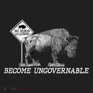 Garand Thumb Become UnGovernable Bison 12oz Stainless Steel Coffee Mug