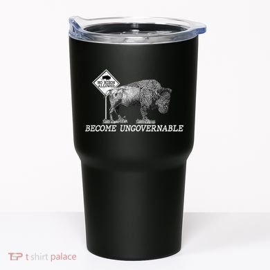 Garand Thumb Become UnGovernable Bison Tumbler