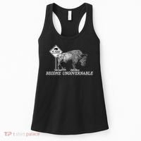 Garand Thumb Become UnGovernable Bison Women's Tank Top thumb 0