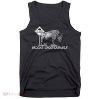 Garand Thumb Become UnGovernable Bison Tank Top thumb 0