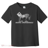 Garand Thumb Become UnGovernable Bison Toddler T-Shirt thumb 0
