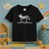 Garand Thumb Become UnGovernable Bison Toddler T-Shirt thumb 3