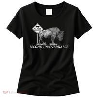 Garand Thumb Become UnGovernable Bison Women's T-Shirt thumb 0