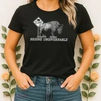 Garand Thumb Become UnGovernable Bison Women's T-Shirt thumb 2