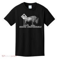 Garand Thumb Become UnGovernable Bison Kids T-Shirt thumb 0