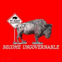 Garand Thumb Become UnGovernable Bison Santa Hat thumb 1