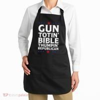 Gun Toting Bible Thumping Republican Apron thumb 2