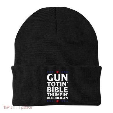 Gun Toting Bible Thumping Republican Beanie