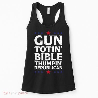 Gun Toting Bible Thumping Republican Women's Tank Top