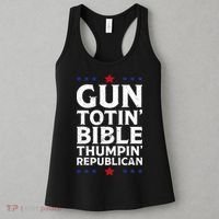 Gun Toting Bible Thumping Republican Women's Tank Top thumb 3