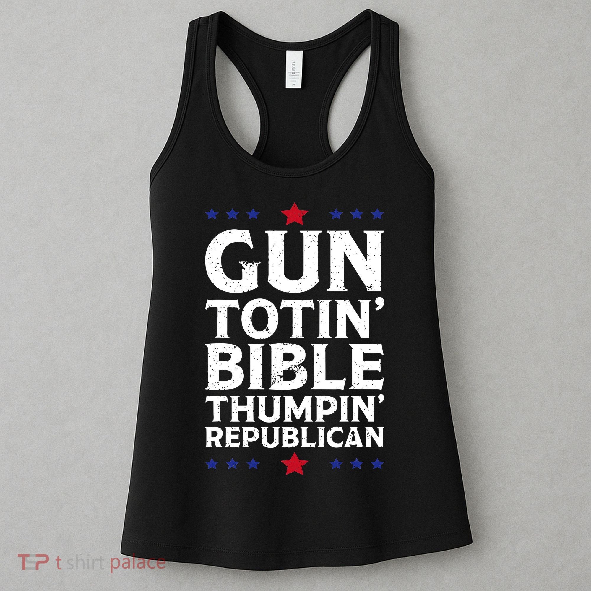 Gun Toting Bible Thumping Republican Women's Tank Top