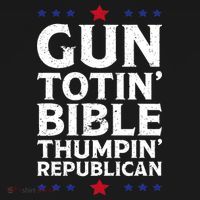 Gun Toting Bible Thumping Republican Women's Tank Top thumb 5