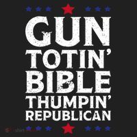 Gun Toting Bible Thumping Republican Hat thumb 2