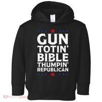 Gun Toting Bible Thumping Republican Toddler Hoodie thumb 0