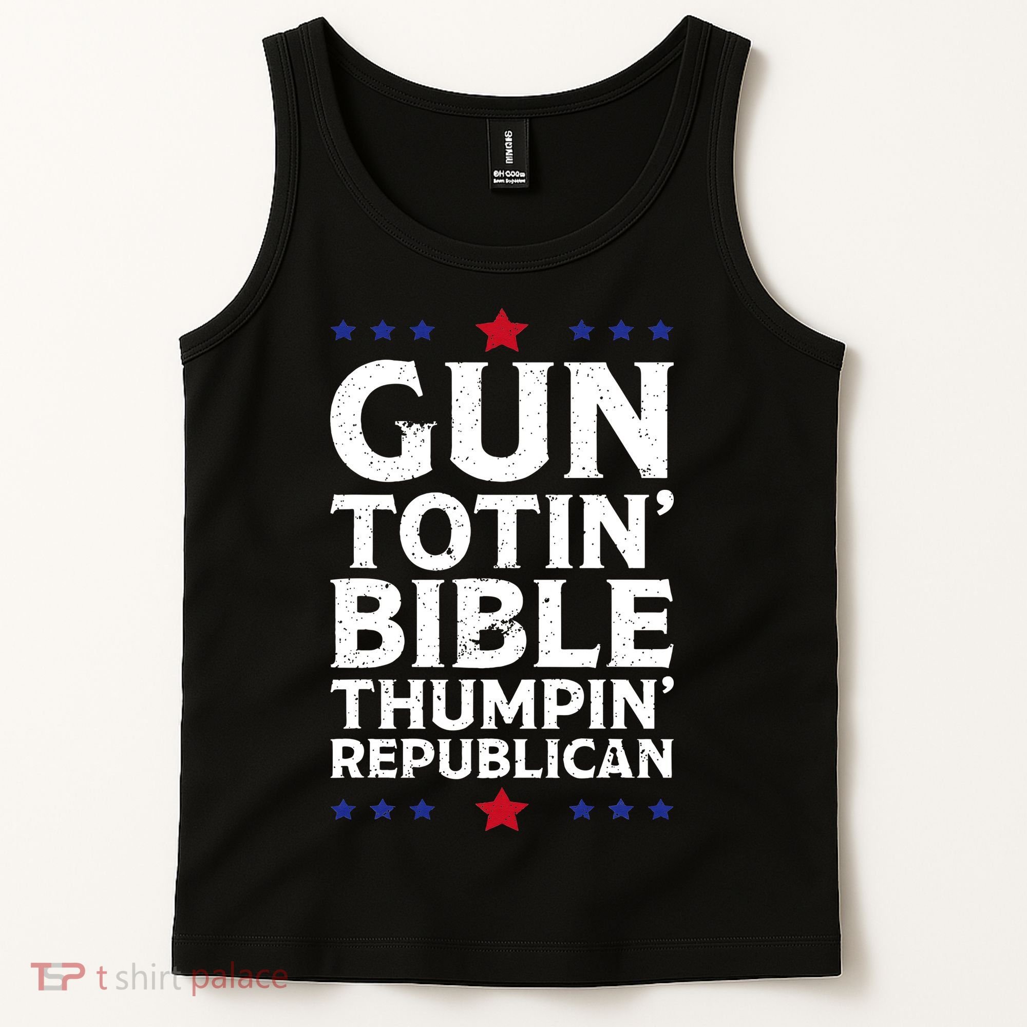Gun Toting Bible Thumping Republican Tank Top
