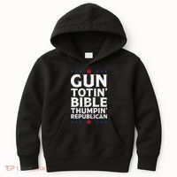 Gun Toting Bible Thumping Republican Kids Hoodie thumb 0