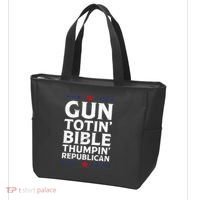 Gun Toting Bible Thumping Republican Tote Bag thumb 3