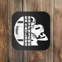 Go Taylors Boyfriend Funny Football Coaster thumb 0