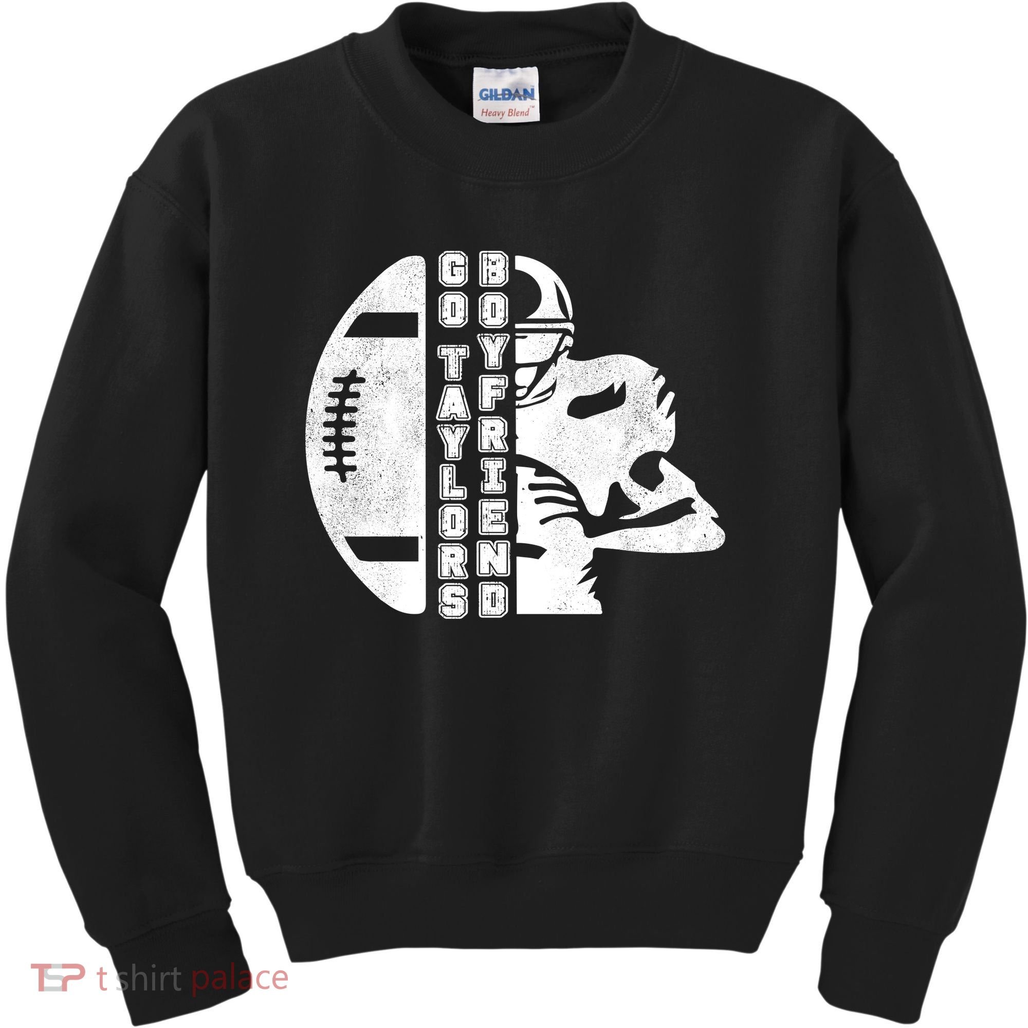 Go Taylors Boyfriend Funny Football Kids Sweatshirt