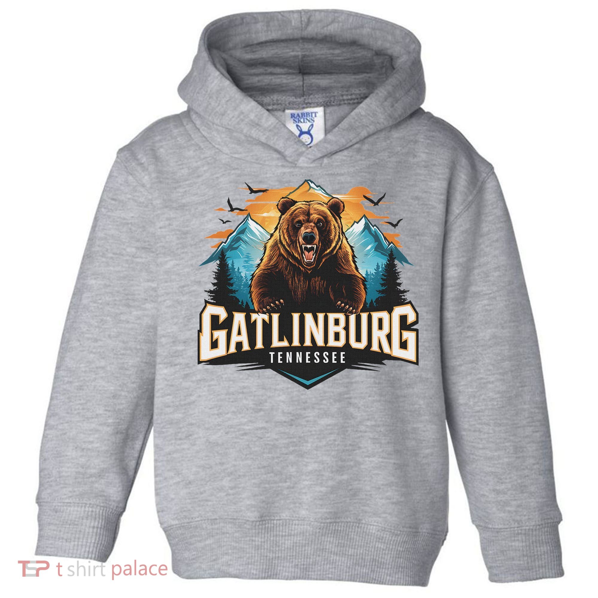 Gatlinburg Tennessee Bear Mountain Adventure Toddler Hoodie