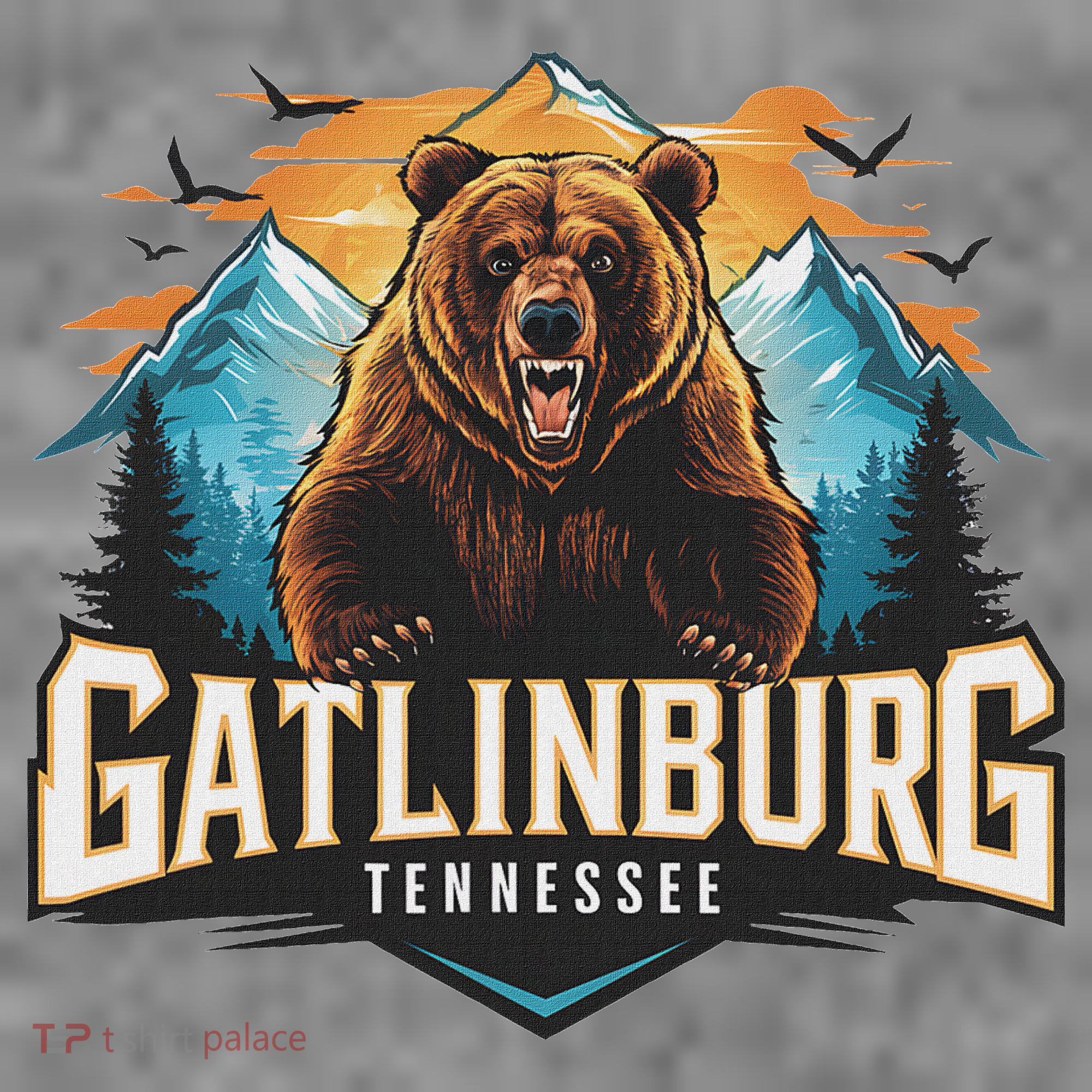 Gatlinburg Tennessee Bear Mountain Adventure Toddler Hoodie