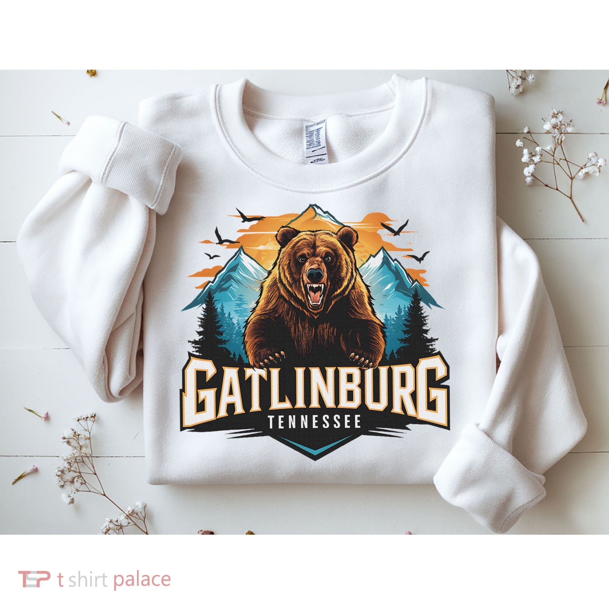 Gatlinburg Tennessee Bear Mountain Adventure Sweatshirt