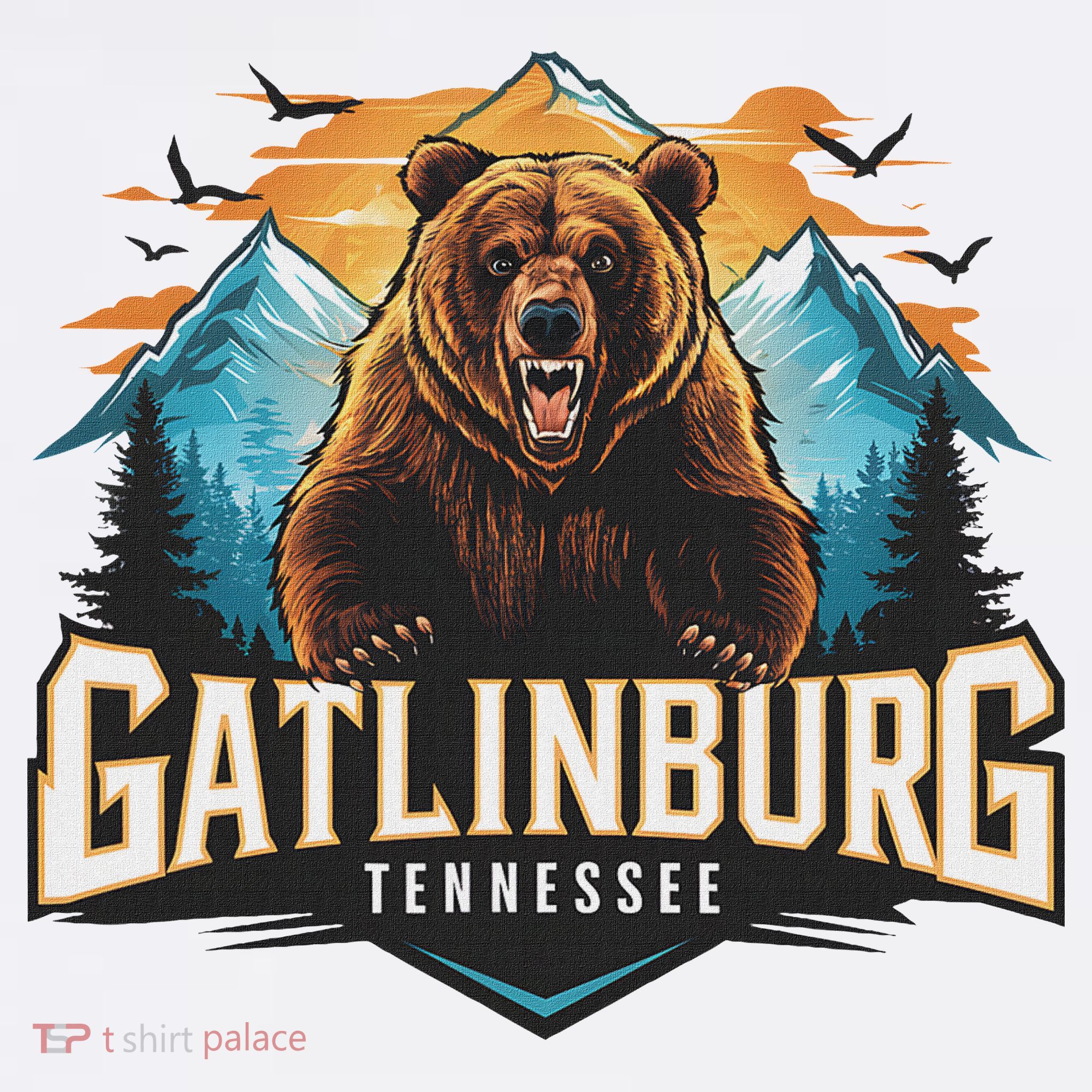 Gatlinburg Tennessee Bear Mountain Adventure T-Shirt