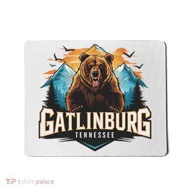 Gatlinburg Tennessee Bear Mountain Adventure Mousepad
