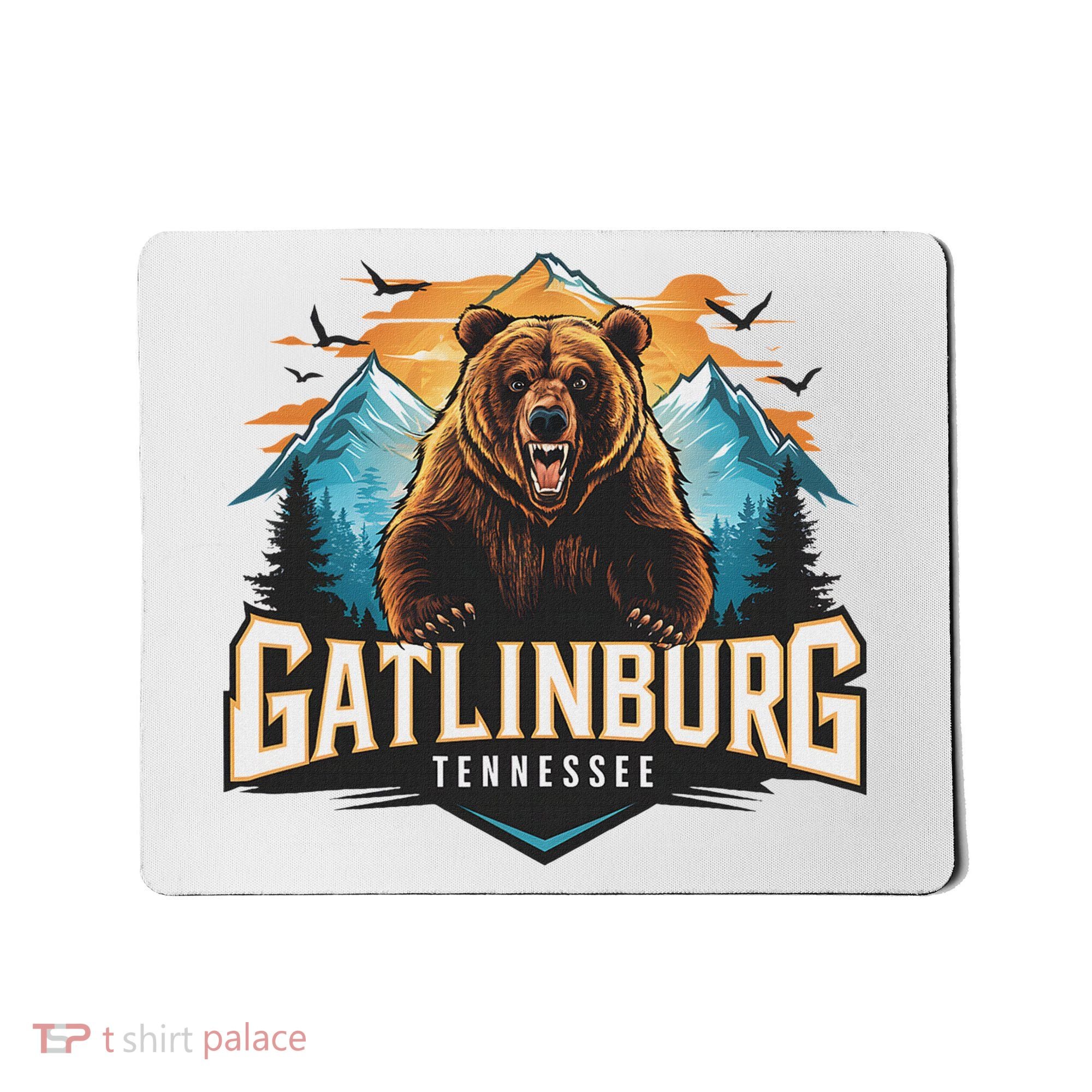 Gatlinburg Tennessee Bear Mountain Adventure Mousepad