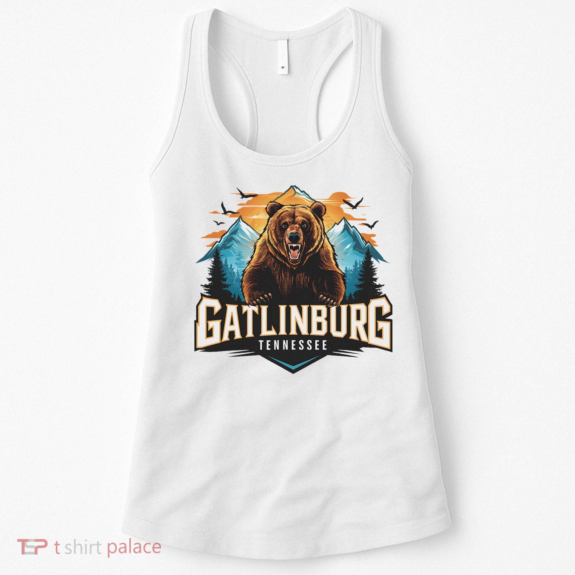 Gatlinburg Tennessee Bear Mountain Adventure Women's Tank Top