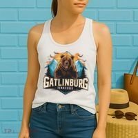 Gatlinburg Tennessee Bear Mountain Adventure Women's Tank Top thumb 2