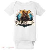 Gatlinburg Tennessee Bear Mountain Adventure Baby Bodysuit thumb 0