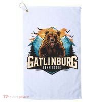 Gatlinburg Tennessee Bear Mountain Adventure Golf Towel thumb 0