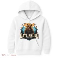 Gatlinburg Tennessee Bear Mountain Adventure Kids Hoodie thumb 0