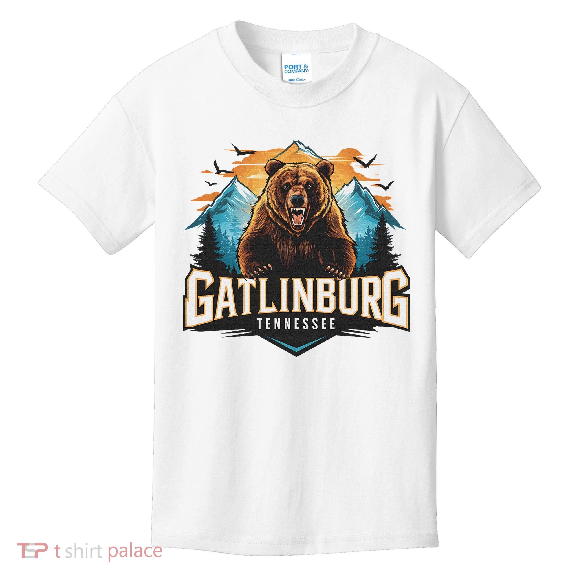Gatlinburg Tennessee Bear Mountain Adventure Kids T-Shirt