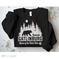 Gatlinburg Tennessee Black Bear Great Smoky Mountains Sweatshirt thumb 2
