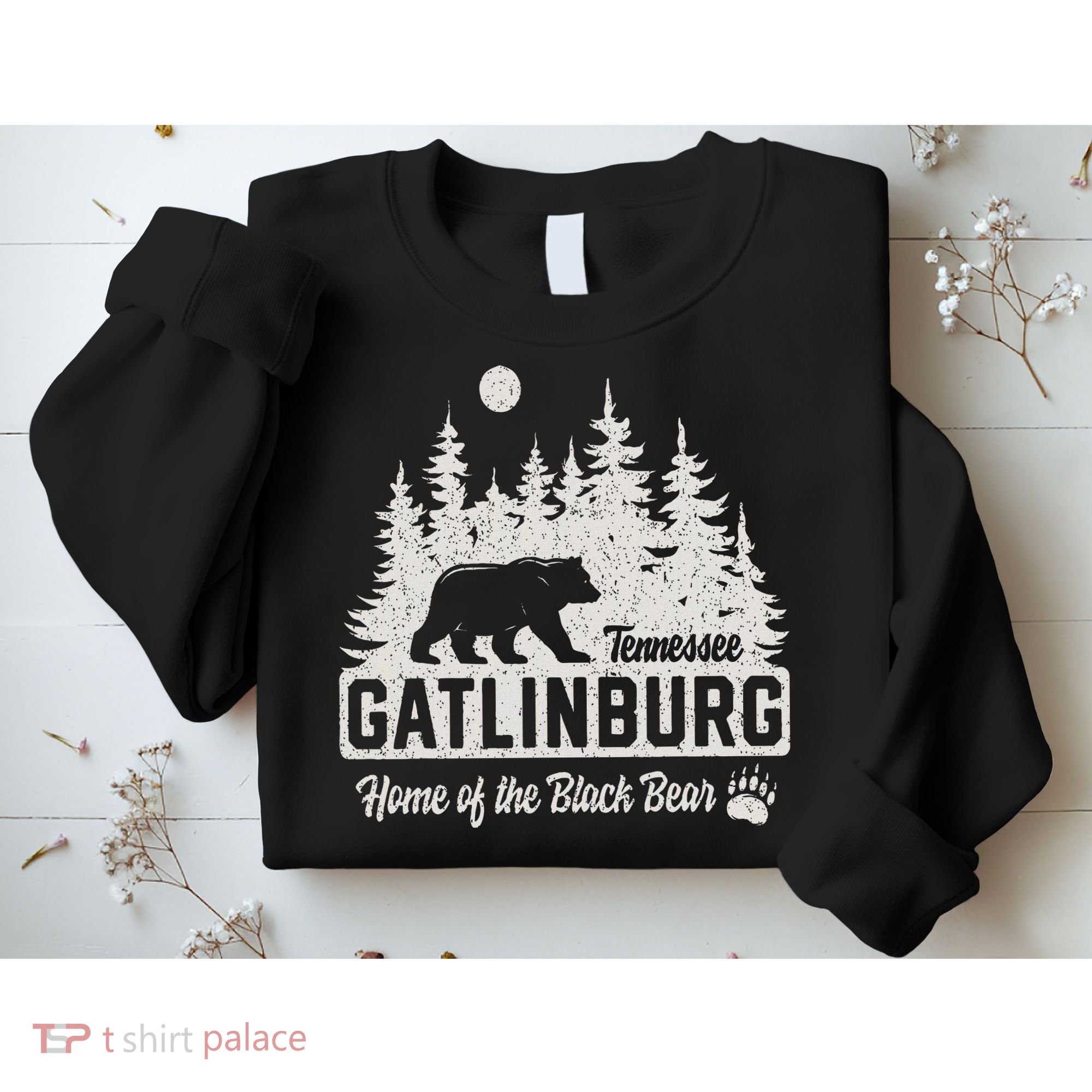 Gatlinburg Tennessee Black Bear Great Smoky Mountains Sweatshirt
