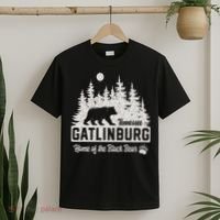 Gatlinburg Tennessee Black Bear Great Smoky Mountains T-Shirt thumb 2