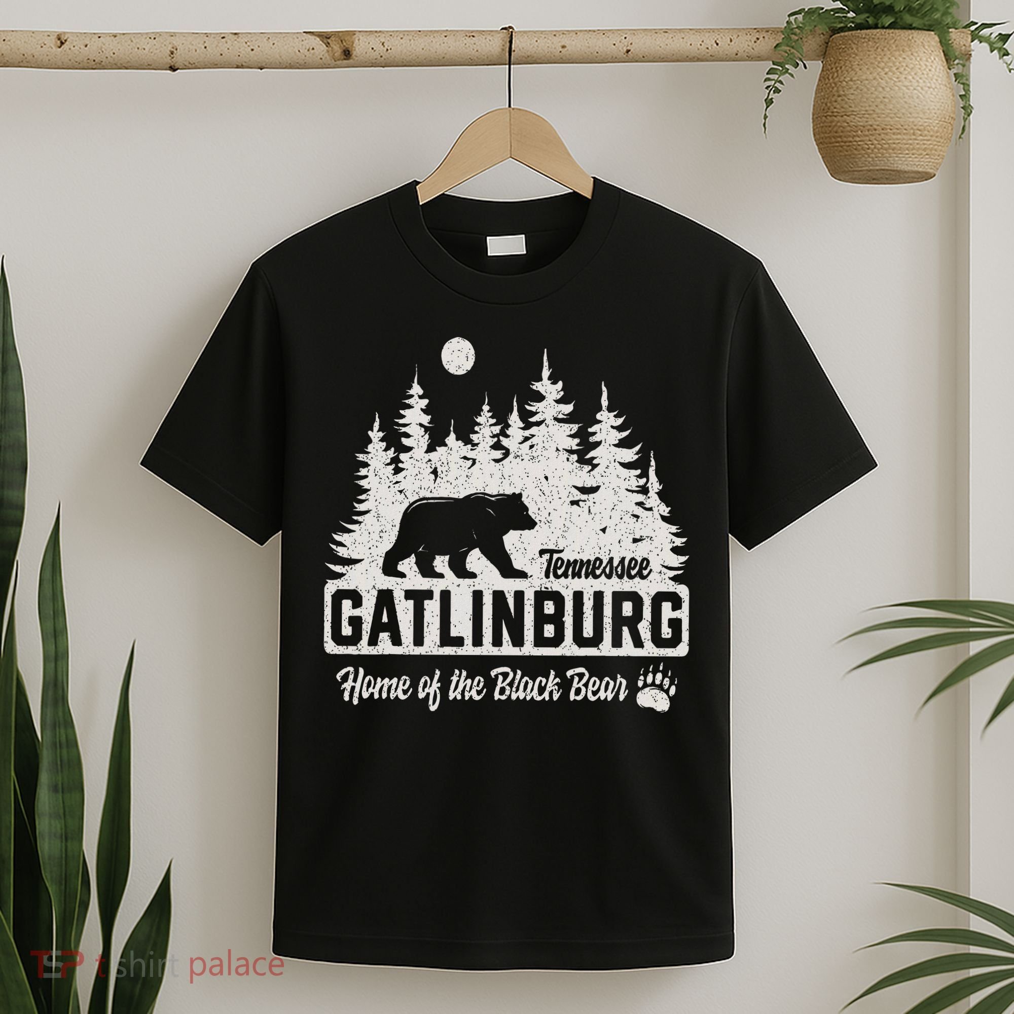 Gatlinburg Tennessee Black Bear Great Smoky Mountains T-Shirt