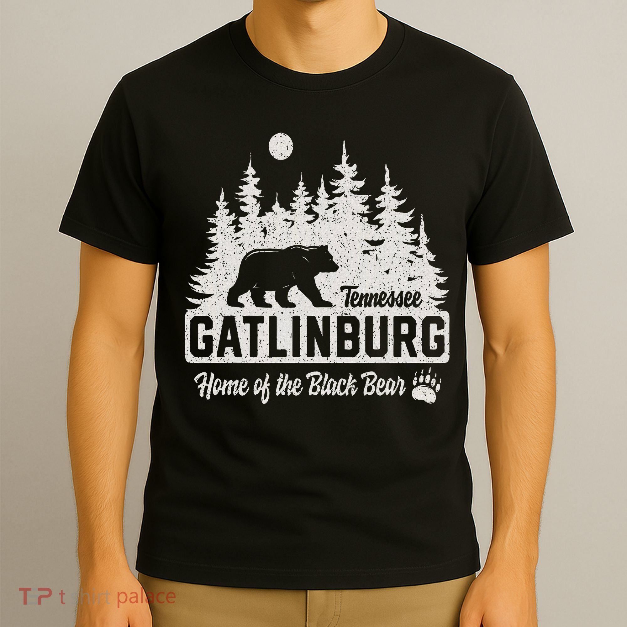 Gatlinburg Tennessee Black Bear Great Smoky Mountains T-Shirt