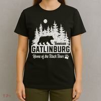 Gatlinburg Tennessee Black Bear Great Smoky Mountains T-Shirt thumb 4