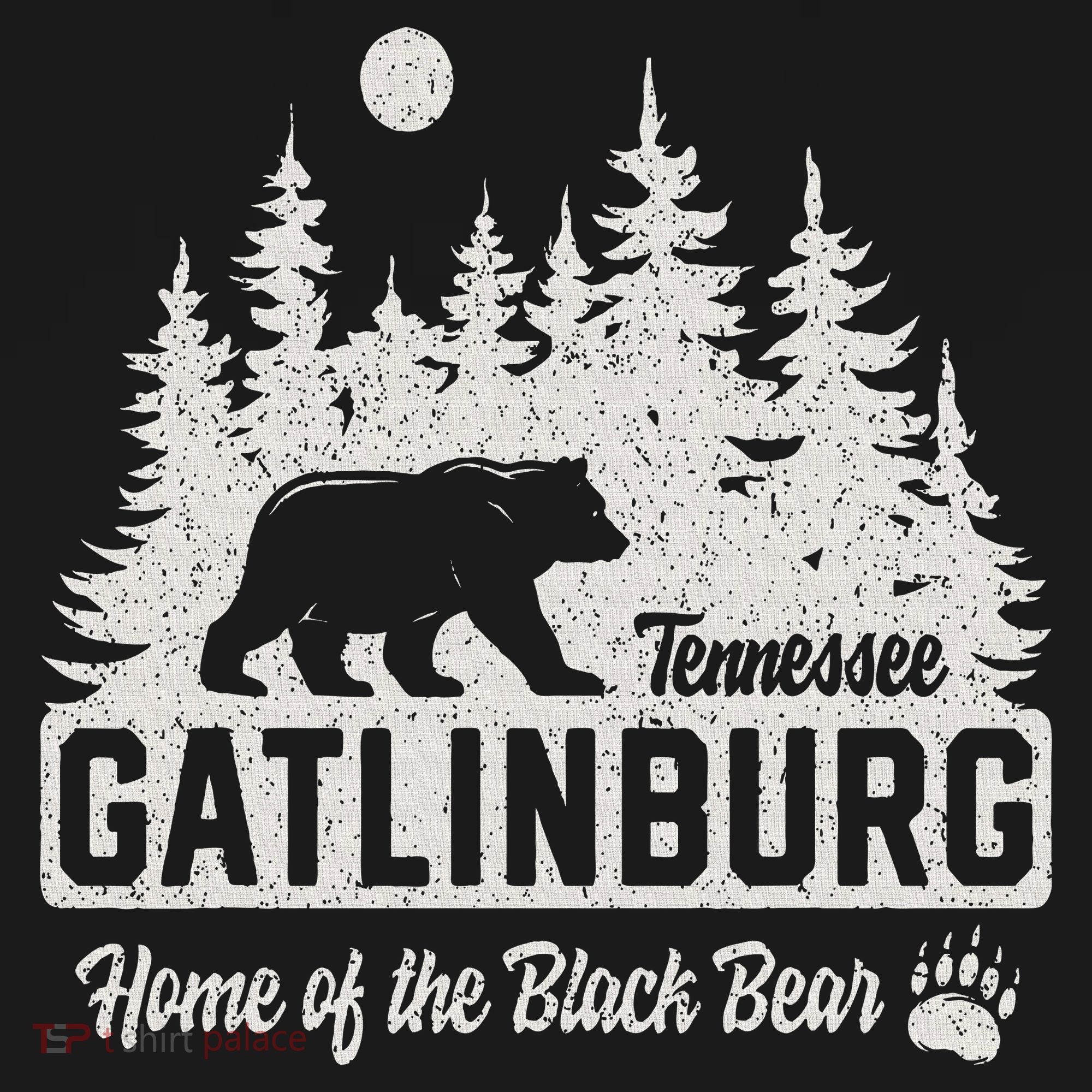 Gatlinburg Tennessee Black Bear Great Smoky Mountains Women's Hoodie