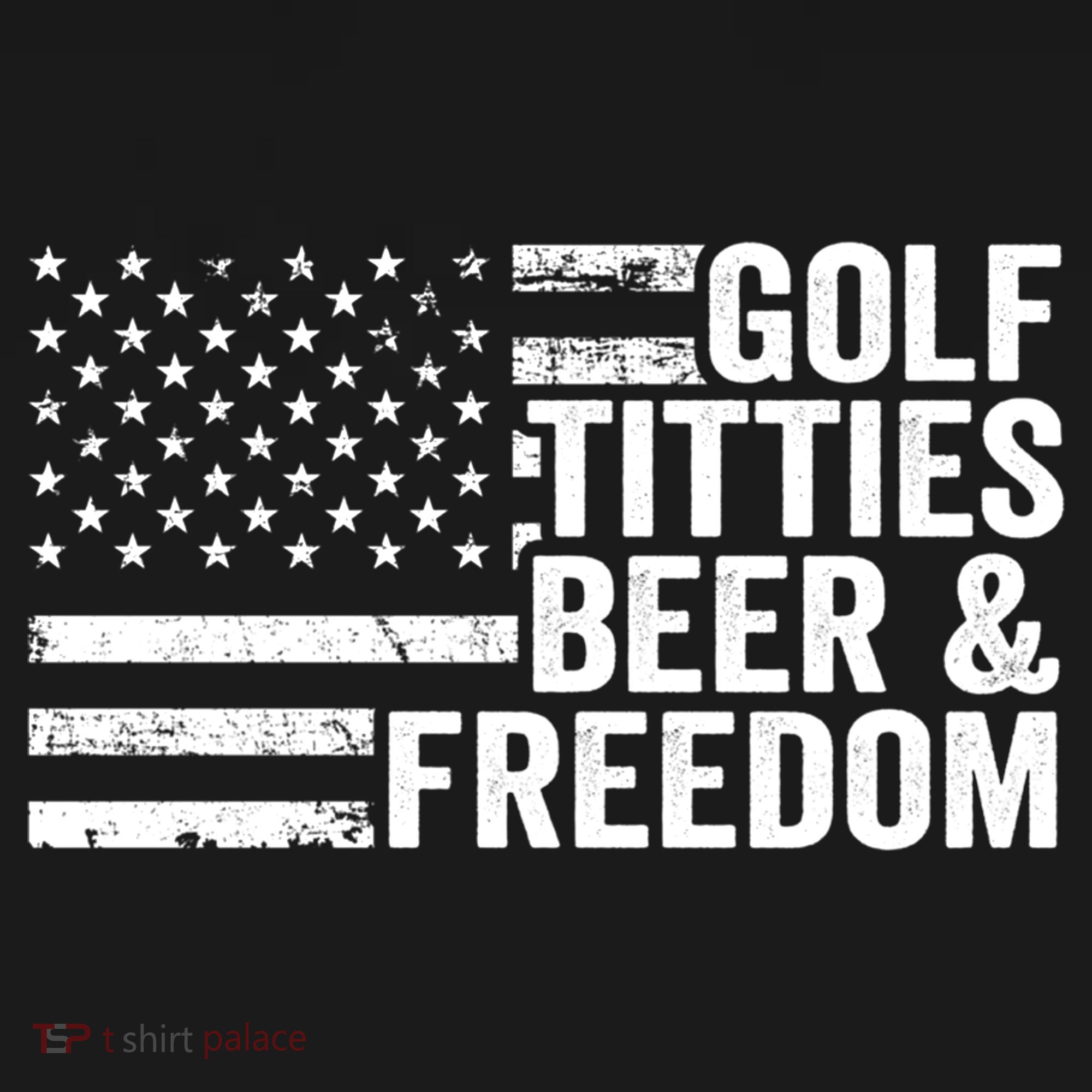 Golf Titties Beer Freedom Funny Golfer Joke Ing Cool Gift Women's Hoodie