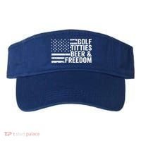 Golf Titties Beer Freedom Funny Golfer Joke Ing Cool Gift Visor thumb 0