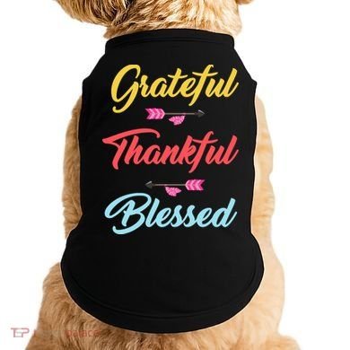 Grateful Thankful Blessed Doggie Tank