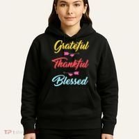 Grateful Thankful Blessed Hoodie thumb 5