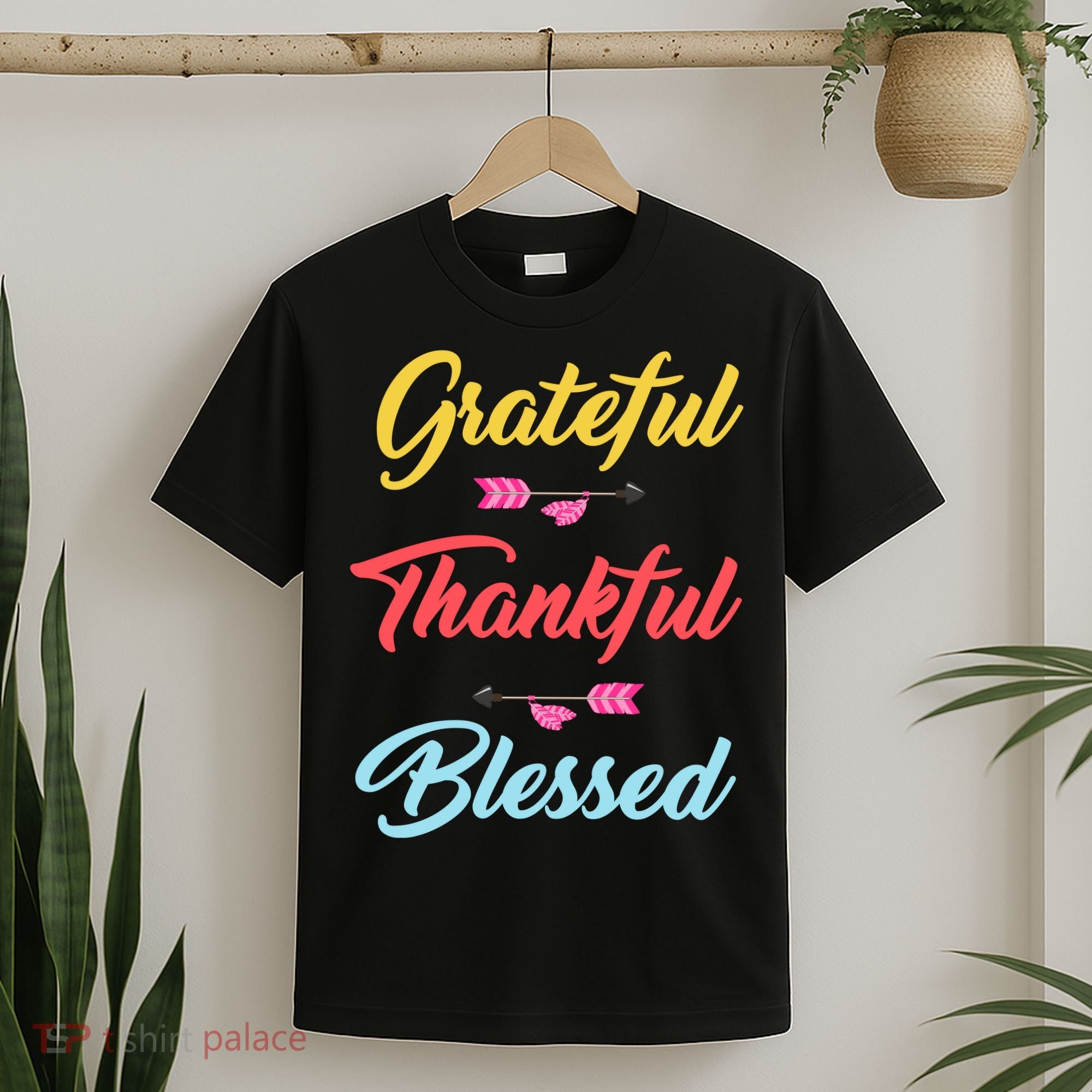 Grateful Thankful Blessed T-Shirt
