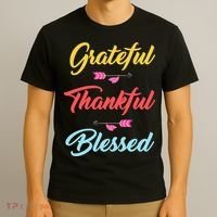 Grateful Thankful Blessed T-Shirt thumb 3